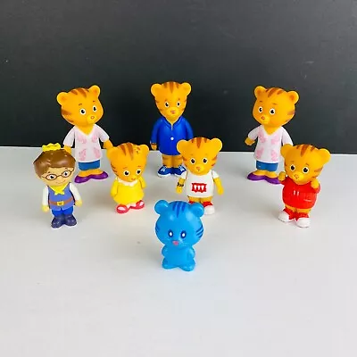 Daniel Tiger Kids TV Character Toy Figures Pretend Play Lot Of Figure Toys • $39.99