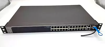 Netgear S3300-28X ProSAFE 24-Port Gigabit Stackable Smart Switch W/4x 10G Uplink • $179.99