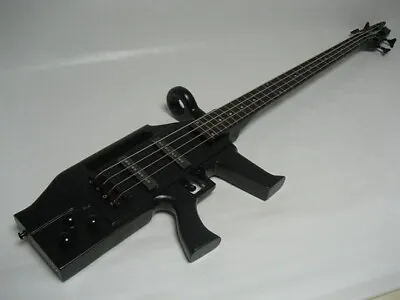 High Quality 4 String Bass Electric Guitar Machine Gun Shape AK-47 Black • $399