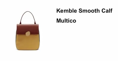 New With Tags Mulberry Kemble Smooth Calf Multico Earth Yellow Rrp. £1695 • £549.99
