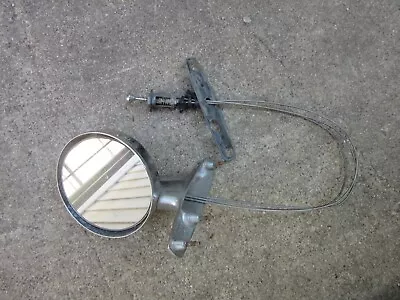 Vintage CHROME Mopar Driver Left Side Mirror 3796634 Remote Dodge Omni • $39.99