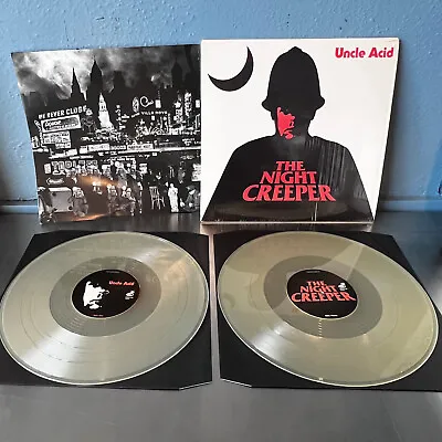 $125 • Buy Uncle Acid And The Deadbeats The Night Creeper Tour Edition Clear Vinyl 2LP