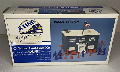 K-Line K-4041 O K-Lineville Police Station Kit  NIB (parts Sealed) Ex Marx 80s • $28