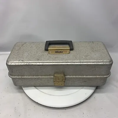 Vintage UMTO Aluminum Tackle Tool Box Watertown Minnesota • $27.99