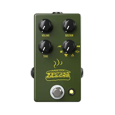 JHS Muffuletta Army Green Multi Fuzz Pedal • $430