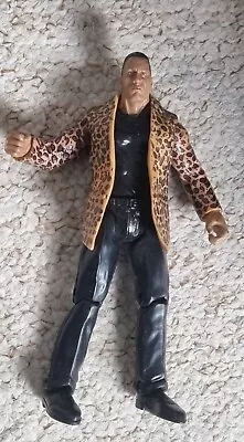 The Rock - Wwf Jakks Smackdown Titan Tron Raw Heat 3 Action Figure • £0.99