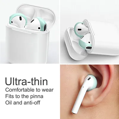 $4.13 • Buy Silicone Thin Earpod Cover For Apple Airpods Pro Case Ear Hook Earbuds Ear Tips