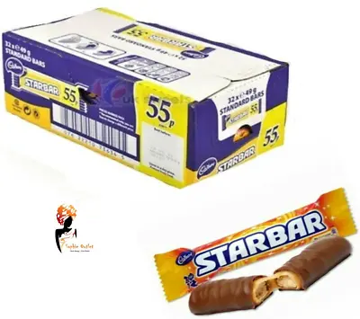 £17.98 • Buy 16X CADBURY STARBAR Star Bar Chocolate  49g Bars Box Packs Party Gift Uk