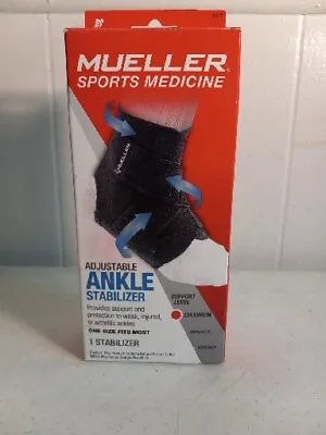 Mueller Adjustable Ankle Stabilizer - One Size Fits Most - Max Support Level • $9.29