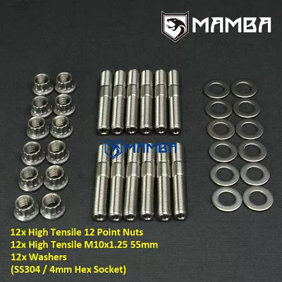Turbo Stud Kit Exhaust Manifold For For Toyota LAND CRUISER 1HZ FJ80 FZJ80 HDJ81 • $121.68