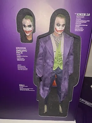 HOT TOYS BATMAN THE DARK KNIGHT DX11 JOKER  1/6 Scale Rare • $750