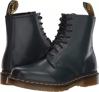 Men's Shoes Dr. Martens 1460 8 Eye Leather Boots 11822411 NAVY SMOOTH • $144