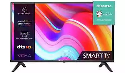 Hisense 32 Inch 32A4KTUK Smart TV HD Ready HDR LED Freeview • £212.05