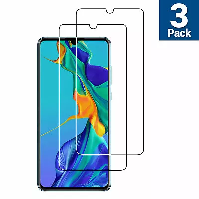 3 PACK -  HD Tempered Glass Screen Protector For Huawei Y6 (2019) • £3.99