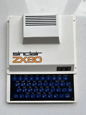 Rare Sinclair ZX80 Fully Working Near Mint Cond  ( No Yellow Cracks  Chips  ) • £590.76