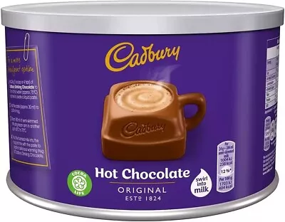 Cadbury Original Instant Drinking Hot Chocolate Powder - 1kg X 6 Pack • £59.94