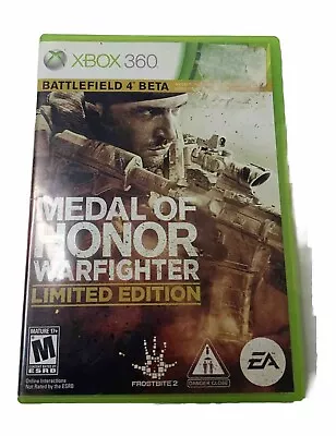 Medal Of Honor: Warfighter Limited Edition (Microsoft Xbox 360 2012) Tested • $11.99