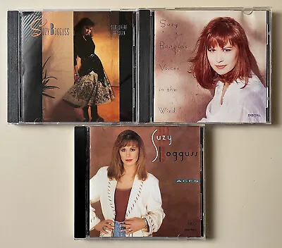 Lot Of 3 Suzy Bogguss CDs:  Aces   Voices In The Wind  &  Somewhere Between  • $13.97