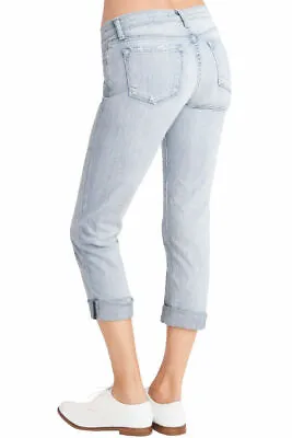J Brand Aoki Mid-rise Boyfriend Cropped Jeans In Afterlife Size 29 NWOT $99.00 • $49.99