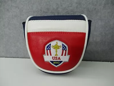 Heritage 2023 Ryder Cup USA Team - Rome Italy Mallet Putter Golf Club Cover • $29.99