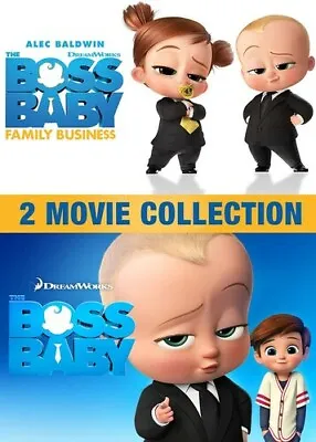 The Boss Baby 2-movie Collection DVD Alec Baldwin NEW • $7.95