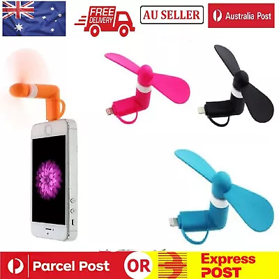 $6.99 • Buy Mini USB Fan Cooling Cooler Portable Flexible Detachable For PowerBank/PC/Laptop