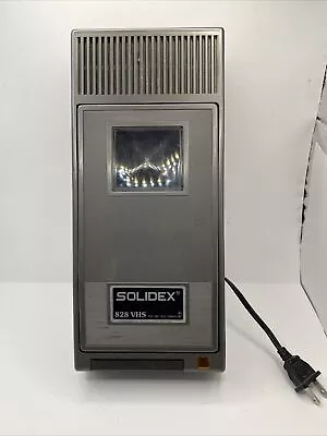 Solidex VHS VCR Rewinder 828 Tape Cassette Rewinder Vintage Art Deco • $23.75