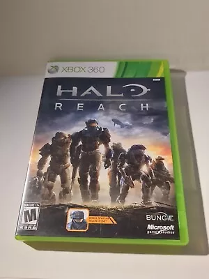 Halo Reach (Xbox 360 2010) Complete W/ Manual - • $10.99