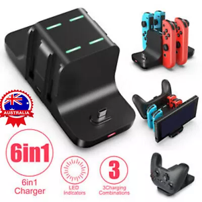 For Nintendo Switch Charging Dock Station Joy-Con Pro Controller Charger Stand- • $28.69