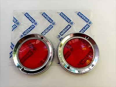 NOS TURN LIGHT LENS. 1 Pair For DATSUN BLUEBIRD 312 320 • $79