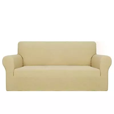 JIATER Stretch Loveseat Sofa Cover 1-Piece Couch Covers For 2 Cushion Couch J... • $35.19