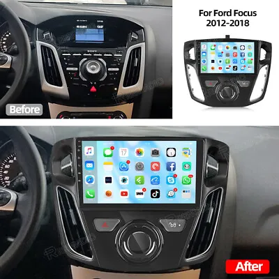 For 2012-2018 Ford Focus 9  Android 12.0 Car Stereo Player Radio GPS Navigation • $103.39