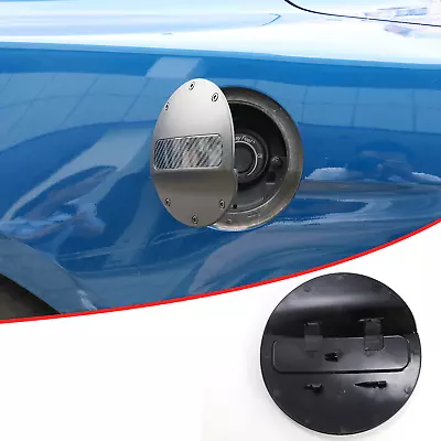 Car Rear Door Gas Fuel Tank Oil Cover Exterior Parts For Ford Mustang 2015-2018 • $19.52