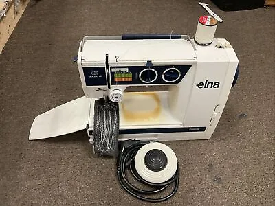 Elna TX Electronic Sewing Machine Vintage Model 57 • $200