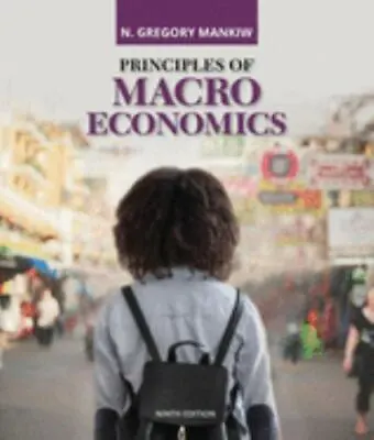 Principles Of Macroeconomics 9th Edition  Paperback By Mankiw N Gregory • $39
