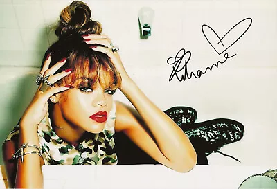 £5.99 • Buy Rihanna Signed Autographed Photo Print