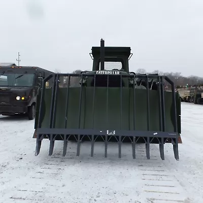 Dozer Blade Root Rake 10 FT Wide 2200 Lbs  Steel NEW USA Attachments • $5650