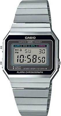 Casio Men's Quartz Alarm Chronograph Vintage Style 35mm Digital Watch A700W-1A • $32.99