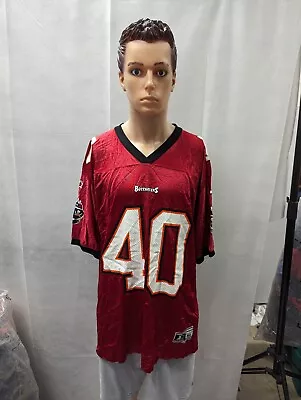 Vintage Mike Alstott Tampa Bay Buccaneers Starter Jersey 52 XL NFL • $45.69