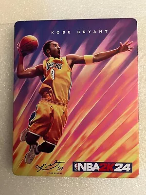 Kobe Bryant NBA 2K24 Custom-Made G2 Steelbook Case PS4/PS5/XBOX (NO GAME) • $45.74