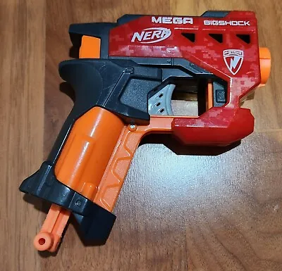 N-Strike Mega BigShock Blaster Big Shock Pistol Pocket Jolt Red Dart Gun Jumbo • $4.99