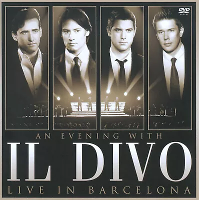 Il Divo : An Evening With Il Divo CD Album With DVD 2 Discs (2009) Amazing Value • £3