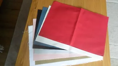 Aida Fabric 8  Pieces 14 Count.   12 X 17 1/2  Inches  Mixed Colours  See Below • £16