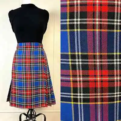 Tartan Maxi Kilted Skirt - Hostess Skirt - Women's Tartan Kilt -Size 28  To 50  • £65.54