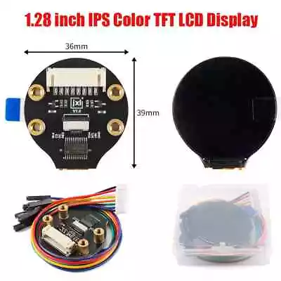 1.28  IPS TFT LCD Display Module 240x240 RGB LED Round Screen SPI • $8.62