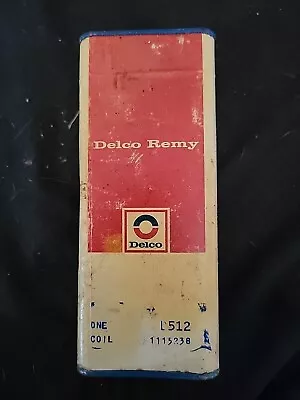 ( 1 ) ..‘NOS’ Delco-Remy Ignition Coil D512 .. GM Ignition Coil # 1115238 • $90