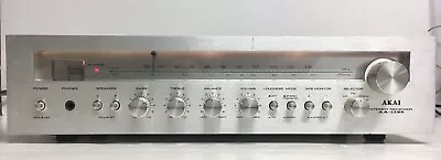 AKAI AA-1125 AM/FM Vintage 25W Per Channel Stereo Receiver - Tested & Working • $125