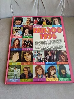 Fab 208 1974 Annual. Hardback. David Essex Cilla Black Jimmy Osmond  • £6.99