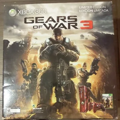 Microsoft - Xbox 360 S - Gears Of War 3 Limited Edition - 320GB HDD  • $449.99