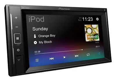 {Pioneer DMH-A240BT} Pioneer Double DIN Stereo Bluetooth USB Mechless Car Stereo • $338.51